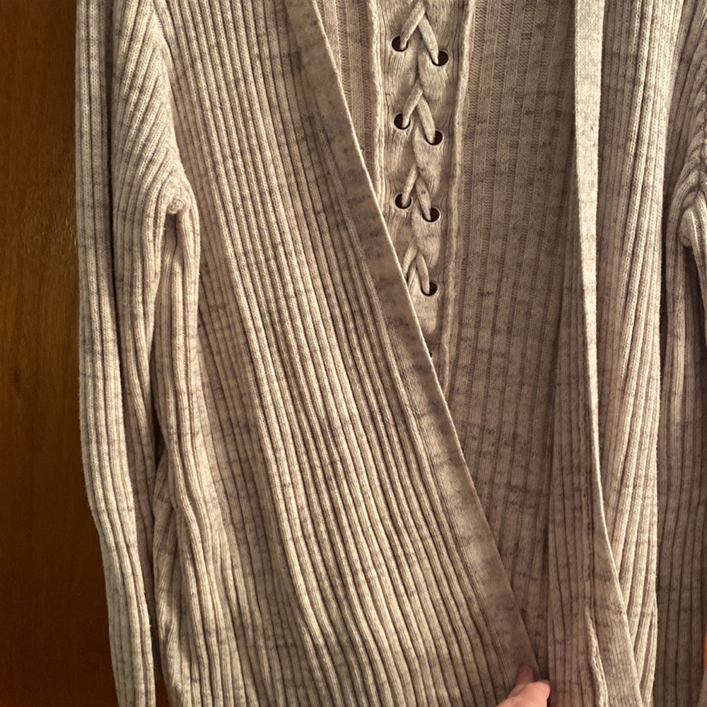 Lane Bryant lace-back Cardigan, 26/28 - Picture 2 of 7